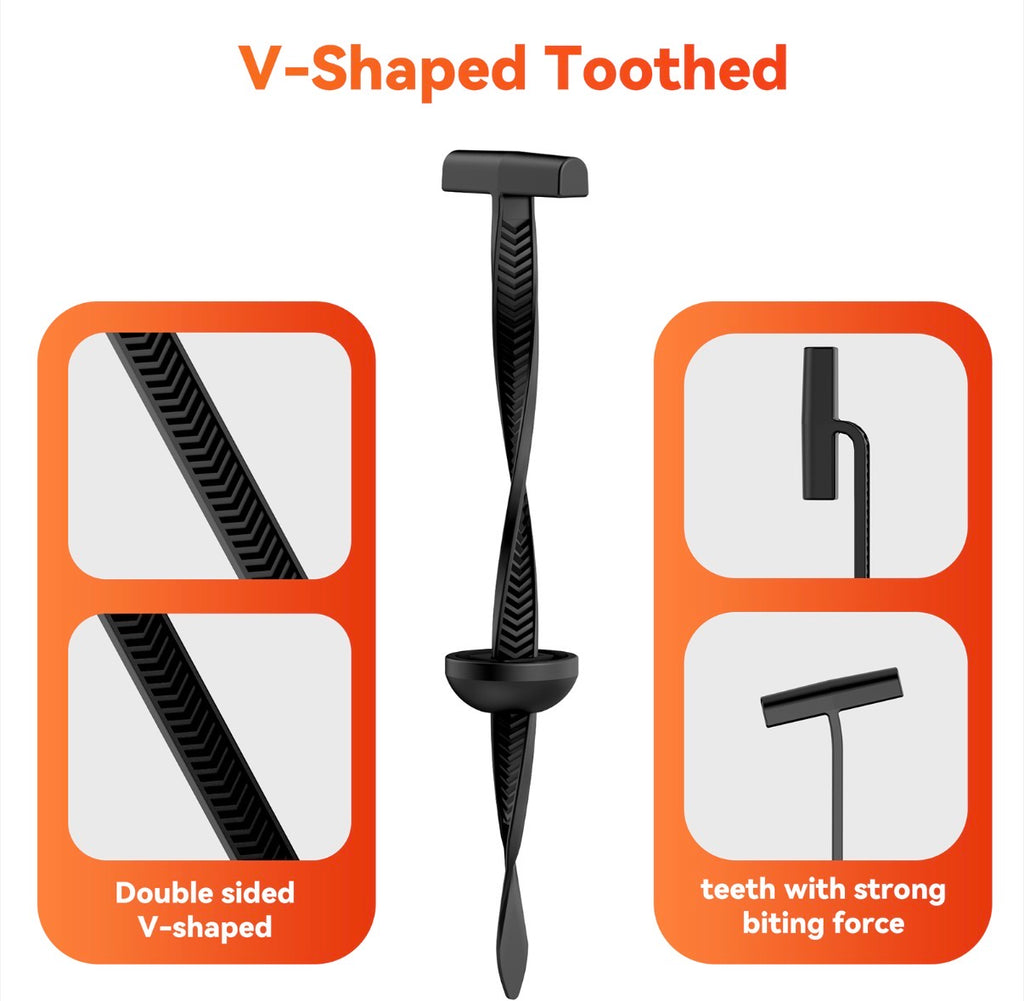 Hybrid Rivet Cable Ties — 100 Pack HEAVY DUTY